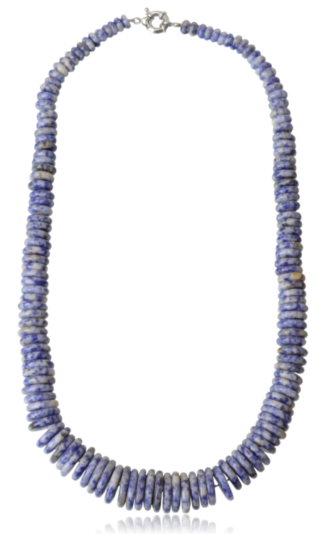 Naszyjnik Sodalit 60 cm Oponki Kamień Naturalny