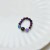 Pierścionek Elastyczny Purple Luck – Handmade