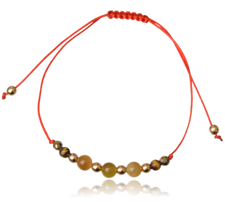 Bransoletka Moc Sukcesu - handmade kamienie