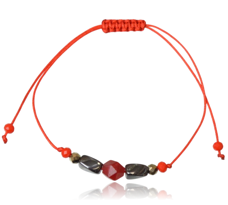 Bransoletka Talizman Witalności - handmade kamienie