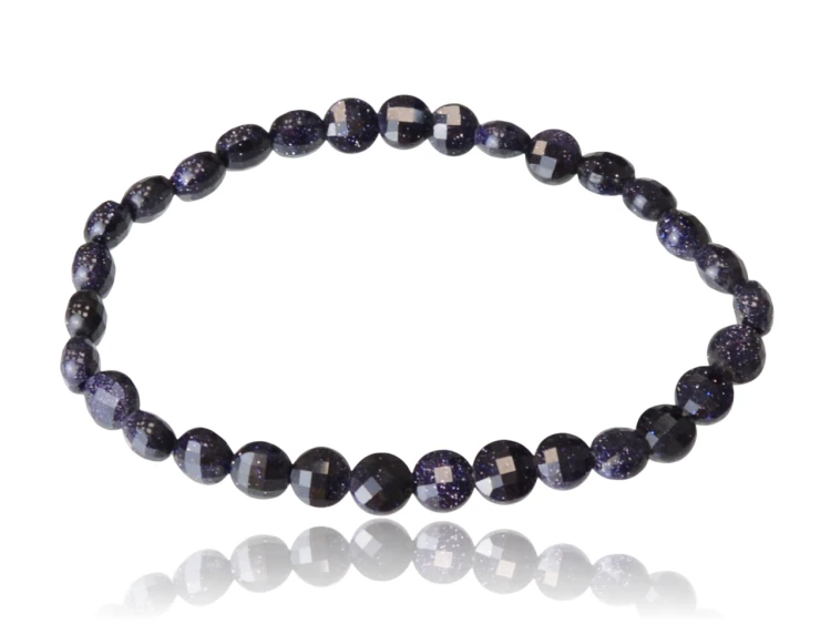 Bransoletka Noc Kairu - monetki fasetowane 6 mm