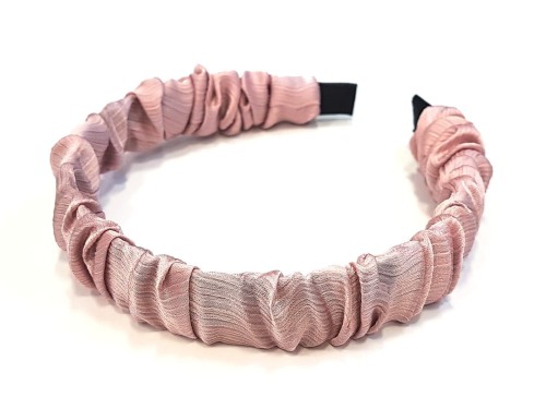 Opaska z marszczonego materiału FRILL