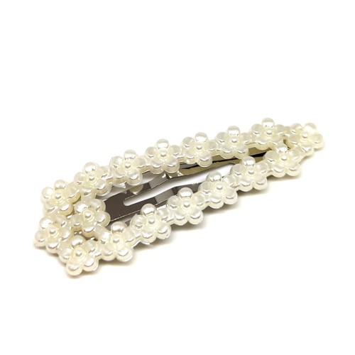 Spinka pyk perłowe kwiatuszki