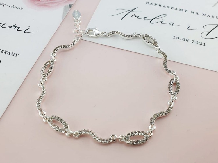 Bransoletka Colibra B10066Ag Swarovski Elements