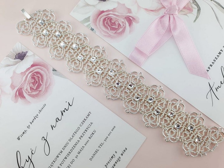 Bransoletka Colibra B9695/1Ag Swarovski Crystals