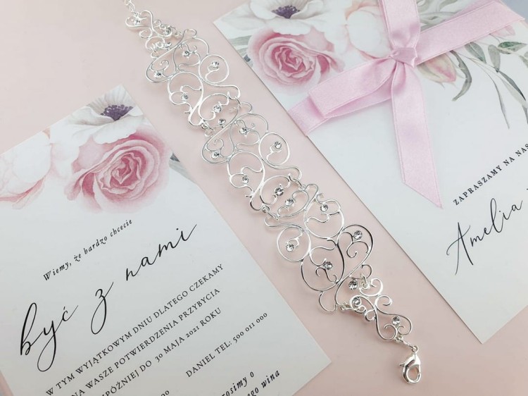 Bransoletka Colibra B8144Ag Swarovski Elements