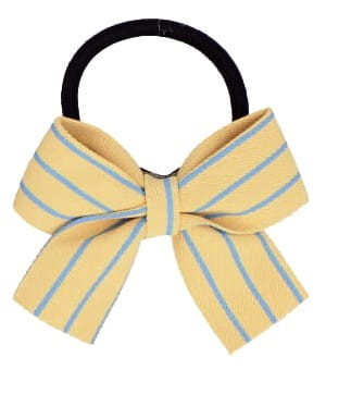 Gumka z kokardką w paski