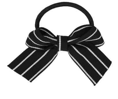 Gumka z kokardką w paski
