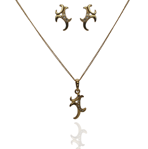 Komplet 2-częściowy Colibra 13016Au Swarovski