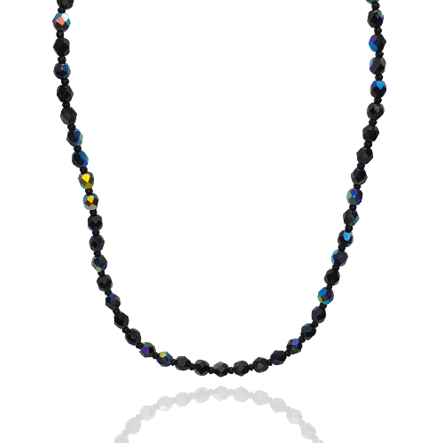 Naszyjnik z ciętej perły pojedynczy