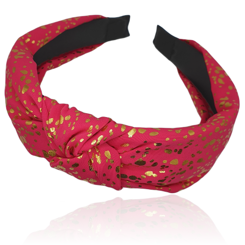 Opaska do włosów z supełkiem SHIMMER