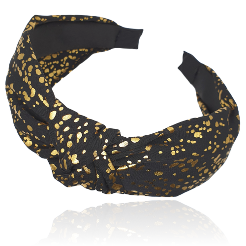 Opaska do włosów z supełkiem SHIMMER