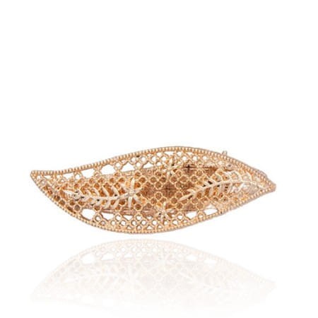 Spinka klips ażurowa rosegold