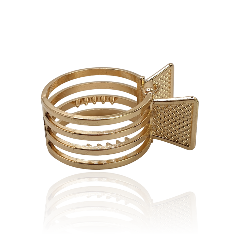 Spinka szczęki okrągła złota