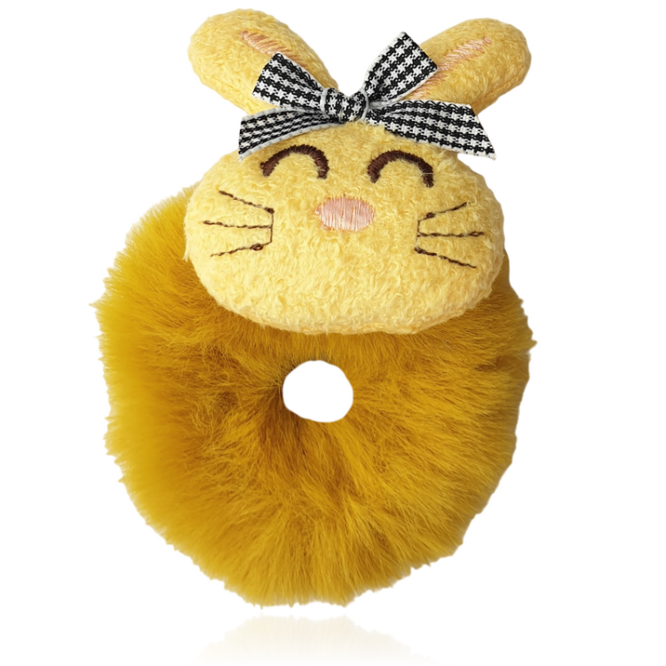 Gumka futerkowa z pluszowym króliczkiem BUNNY