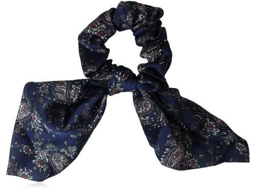 Gumka do włosów z wiązaną kokardką