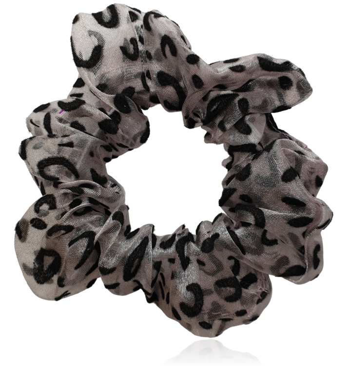 Scrunchie tiulowa gumka do włosów WILD