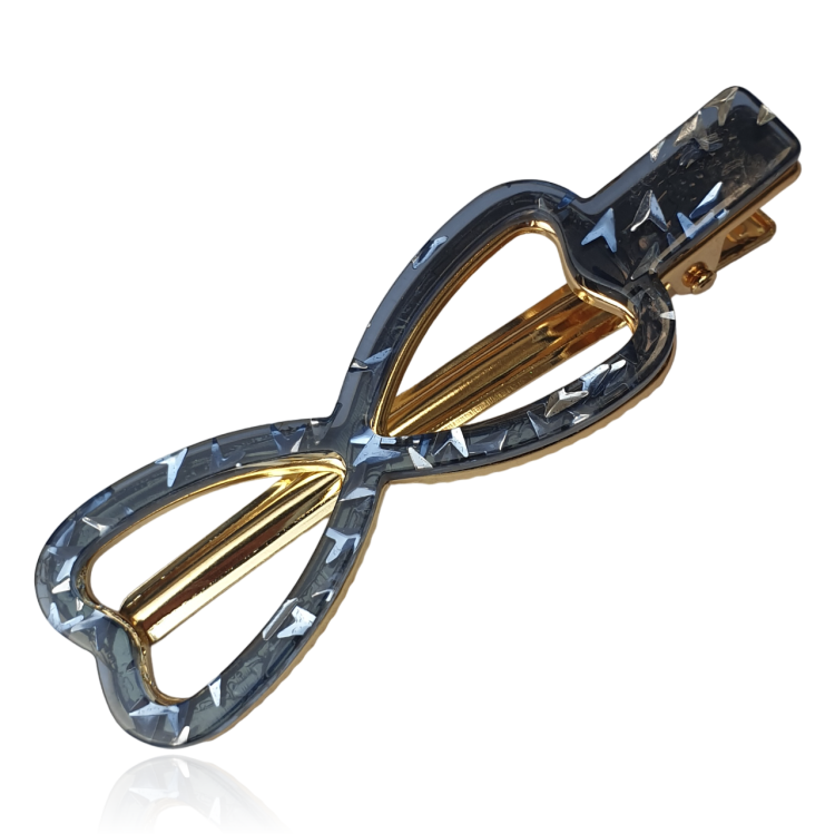 Spinka do włosów szylkretowa nieskończoność