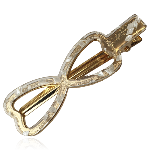 Spinka do włosów szylkretowa nieskończoność