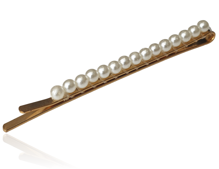 Wsuwka do włosów z perełkami