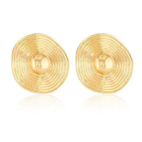 Kolczyki nieregularne metalowe sztyfty