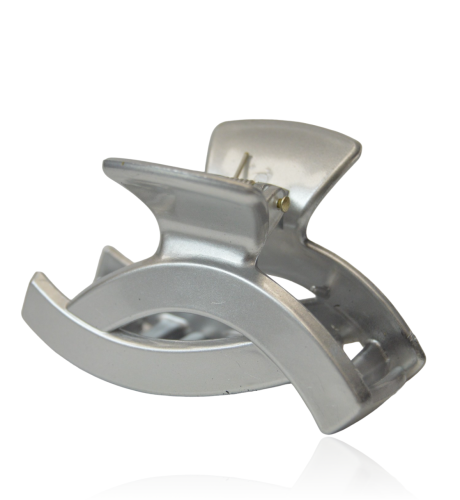 Spinka do włosów szczęka srebrno-szara