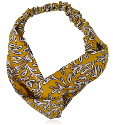 Opaska na gumce Twist Paisley