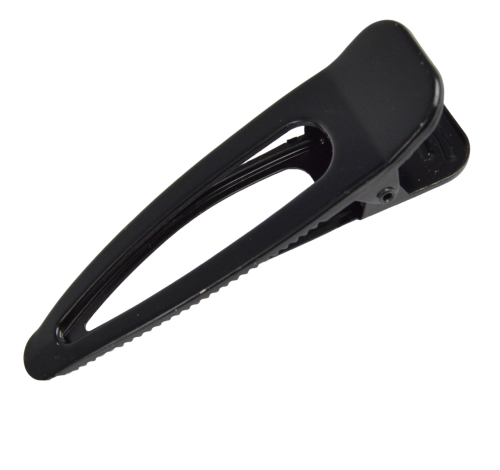 Spinka do włosów klips czarny metal