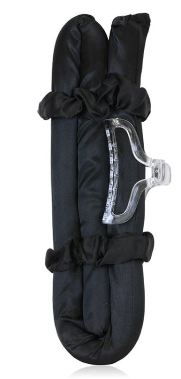 Wałek do kręcenia loków zestaw z gumkami i spinką