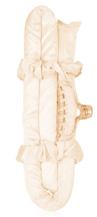 Wałek do kręcenia loków zestaw z gumkami i spinką