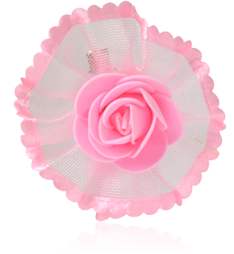 Spinka dziecięca różyczka różowa