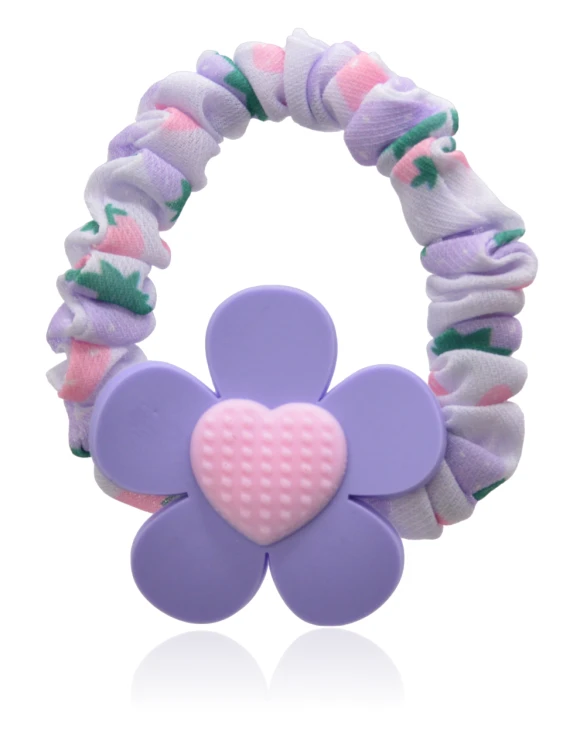 Gumka do włosów dziecięca z kwiatkiem