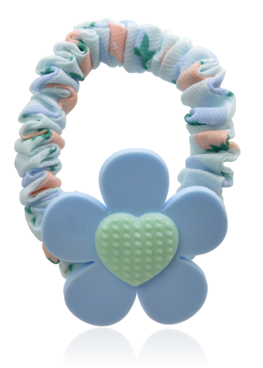 Gumka do włosów dziecięca z kwiatkiem