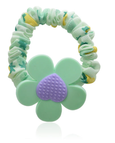 Gumka do włosów dziecięca z kwiatkiem