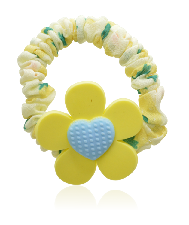 Gumka do włosów dziecięca z kwiatkiem