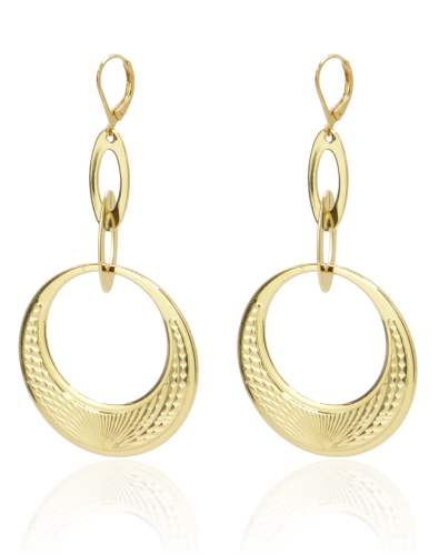 Kolczyki pozłacane Colibra P11083Au