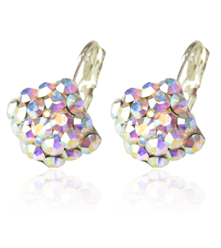 Kolczyki Colibra P11225Ag Swarovski 001 AB