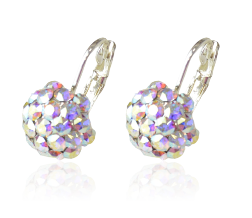 Kolczyki Colibra P8126Ag Swarovski 001 AB