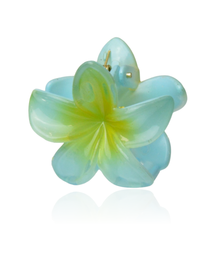 Spinka szczęka mała kwiat cieniowany miętowo-żółty