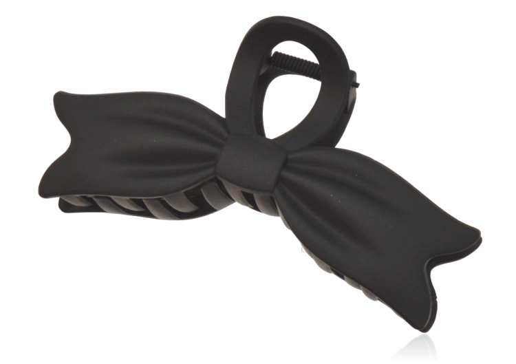 Spinka szczęka kokarda matowa czarna