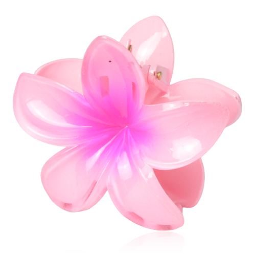 Spinka szczęka kwiat hawajski różowy ombre