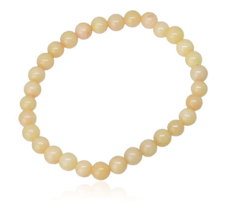 Bransoletka z jadeitu kulki 6 mm