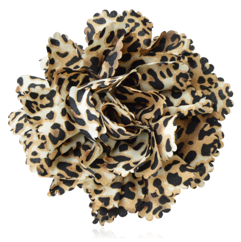 Broszko-spinka kwiat panterka 16 cm