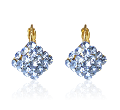 Kolczyki Colibra P11225Au Swarovski Light Sapphire 211