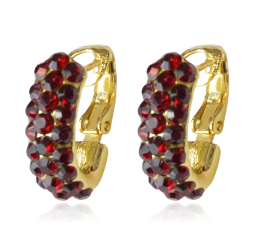 Kolczyki pozłacane Colibra P10971Au Swarovski-208