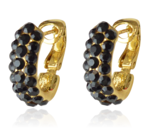 Kolczyki pozłacane Colibra P10971Au Swarovski-280