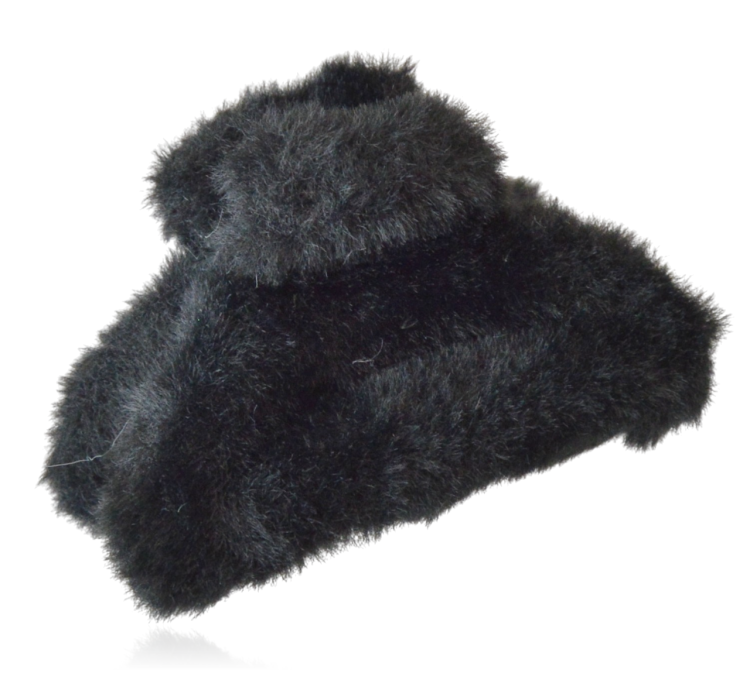 Spinka szczęka futerkowa miś czarna