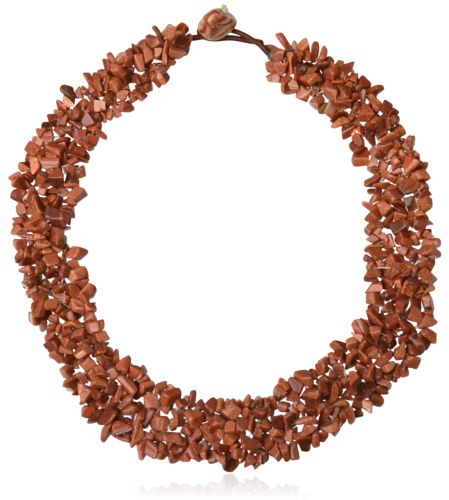 Naszyjnik kołnierzyk sieczka piasek pustyni