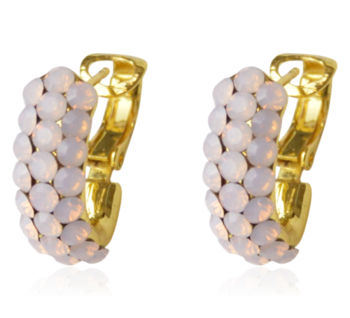 Kolczyki pozłacane Colibra P10971Au Swarovski-395