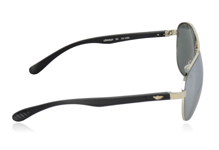 Okulary przeciwsłoneczne Deep 64 srebrne